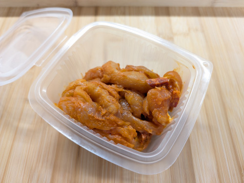 Emincé de poulet au chorizo