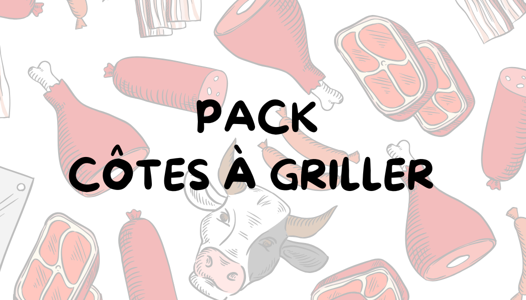 Pack côtes à griller