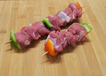 Brochette d'agneau nature