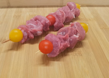 Brochette de veau nature