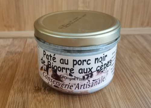 Pâté au porc noir de Bigorre aux cèpes