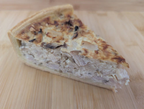 Tarte poulet champignon