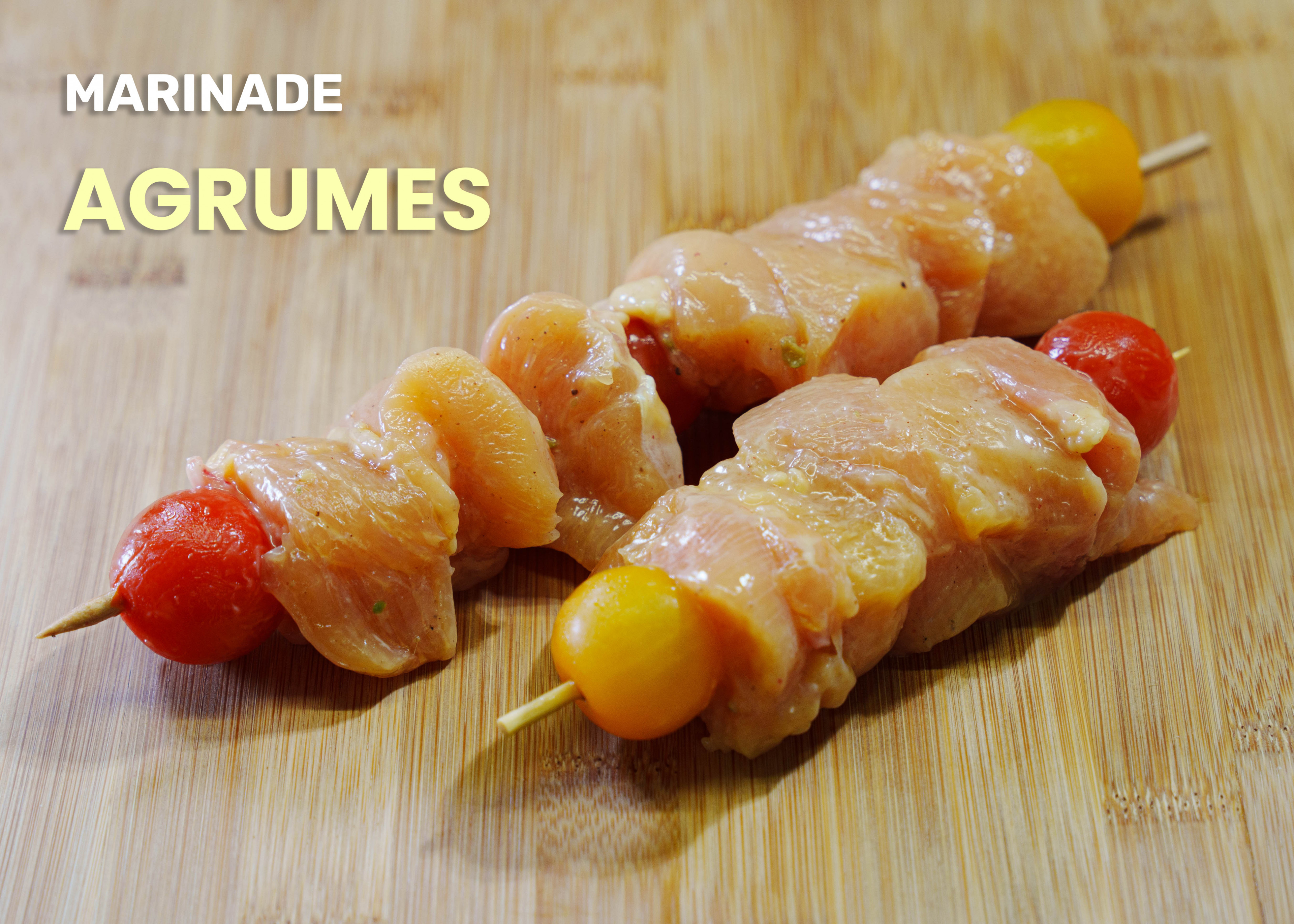 Brochette de poulet Agrumes