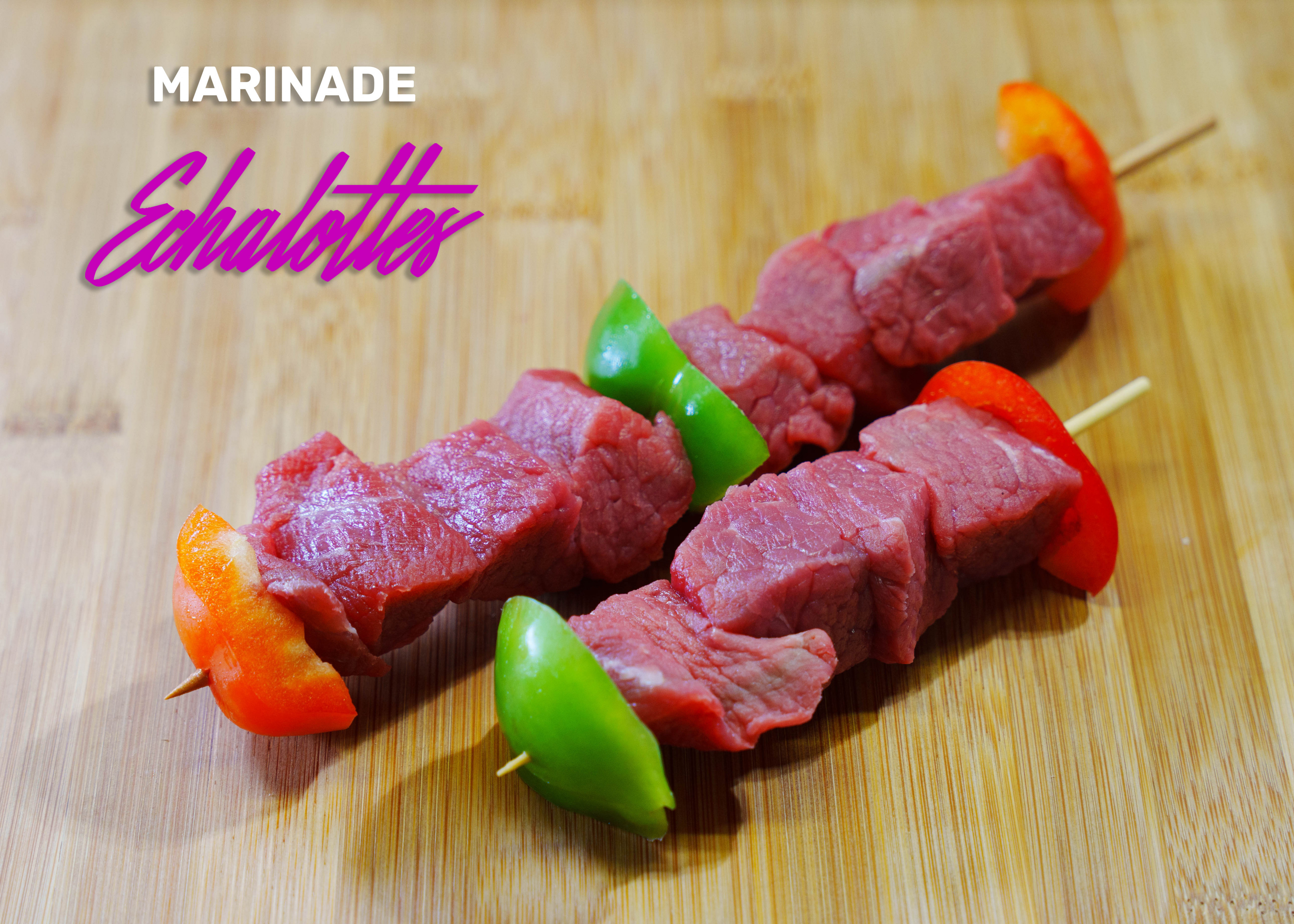 Brochette de boeuf Echalotte